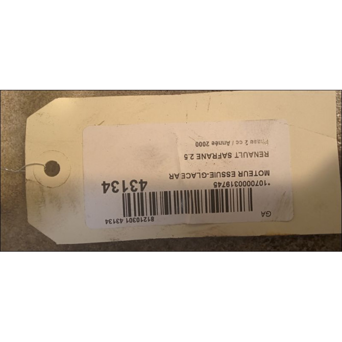 Moteur essuie-glace arrière occasion RENAULT SAFRANE Phase 2 09-1996->08-2000 2.5 7700800376 3