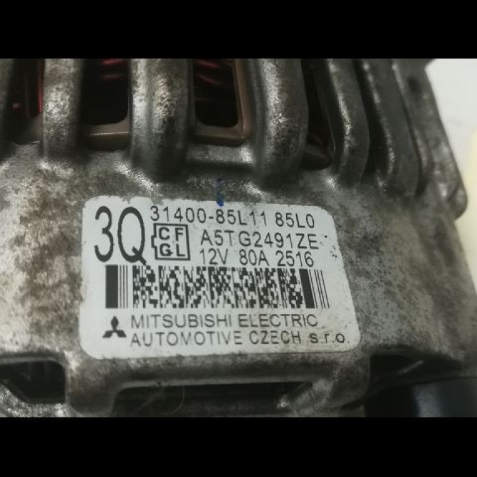 Alternateur occasion OPEL AGILA II Phase 1 03-2008->12-2014 1.0i 65ch 95512966 4