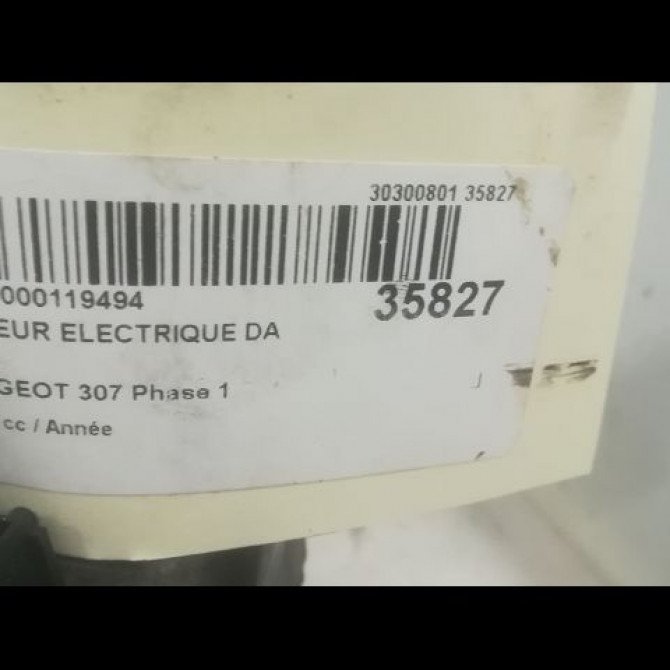 Moteur electrique de direction assistée occasion PEUGEOT 307 Phase 1 04-2001->06-2005 4007EN 4
