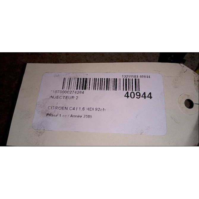 occasion CITROEN C4 I Phase 1 11-2004->07-2008 1.6 HDI 92ch 2