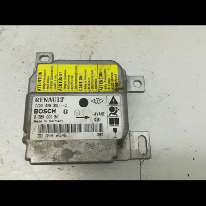 Boitier pyrotechnique occasion RENAULT CLIO II Phase 1 03-1998->06-2001 1.2 8200375761 1