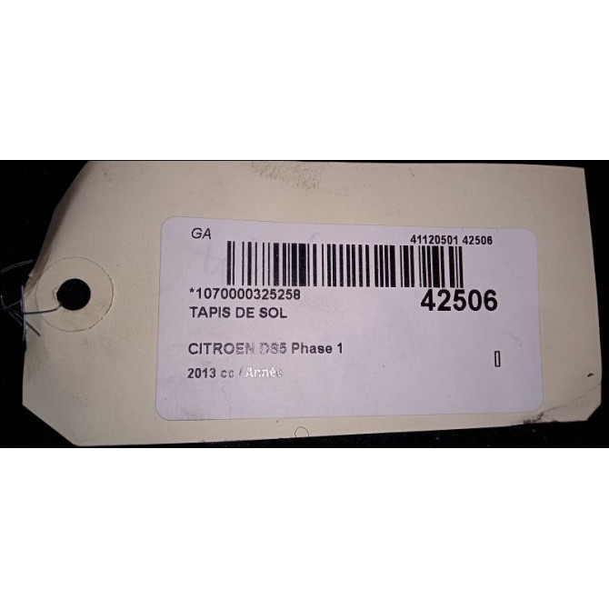 occasion CITROEN DS5 Phase 1 06-2011->... 5