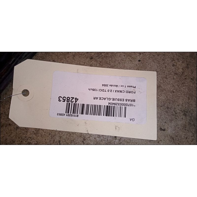 Bras essuie-glace arrière occasion FORD CMAX I Phase 1 09-2003->03-2007 2.0 TDCI 135ch 1578778 2