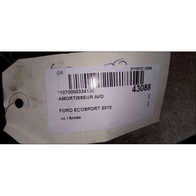 Amortisseur avant droit occasion FORD ECOSPORT 4