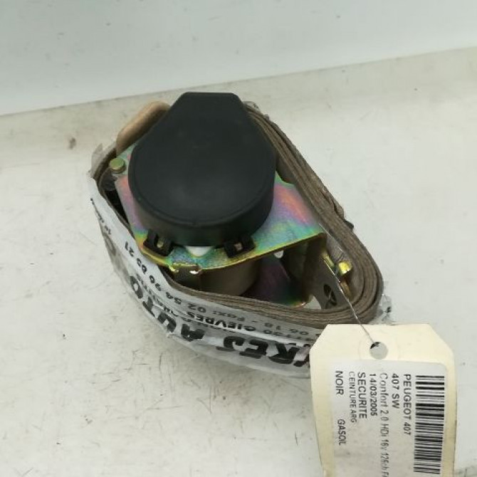 Ceinture arrière gauche occasion PEUGEOT 407 Phase 1 04-2004->07-2008 8974HR 1