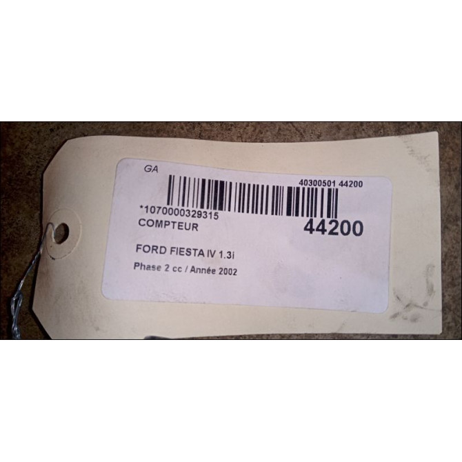 Compteur occasion FORD FIESTA IV Phase 2 09-1999->09-2002 1.3i 1138021 4