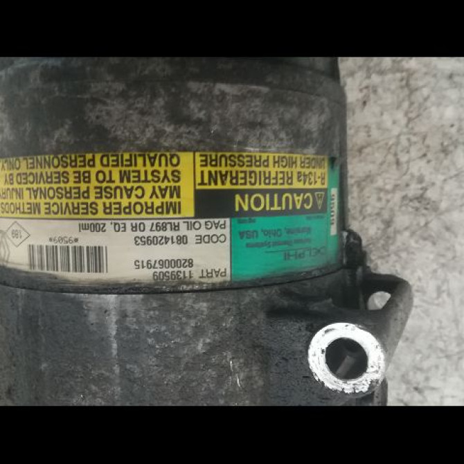 Compresseur air conditionne occasion RENAULT ESPACE IV Phase 1 09-2002->03-2006 2.2 DCI 150ch 8200677870 2