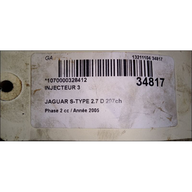 occasion JAGUAR S-TYPE Phase 2 01-2002->12-2007 2.7 D 207ch 2