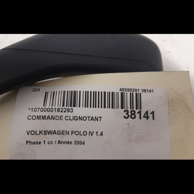 Bloc commodos occasion VOLKSWAGEN POLO IV Phase 1 01-2002->05-2005 1.4 16v 6Q0953513E9B9 5