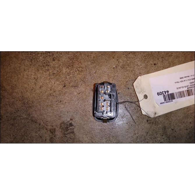 Commande leve-glace porte arrière droite occasion CITROEN C3 I Phase 2 10-2005->12-2010 1.4 HDi 70ch 2