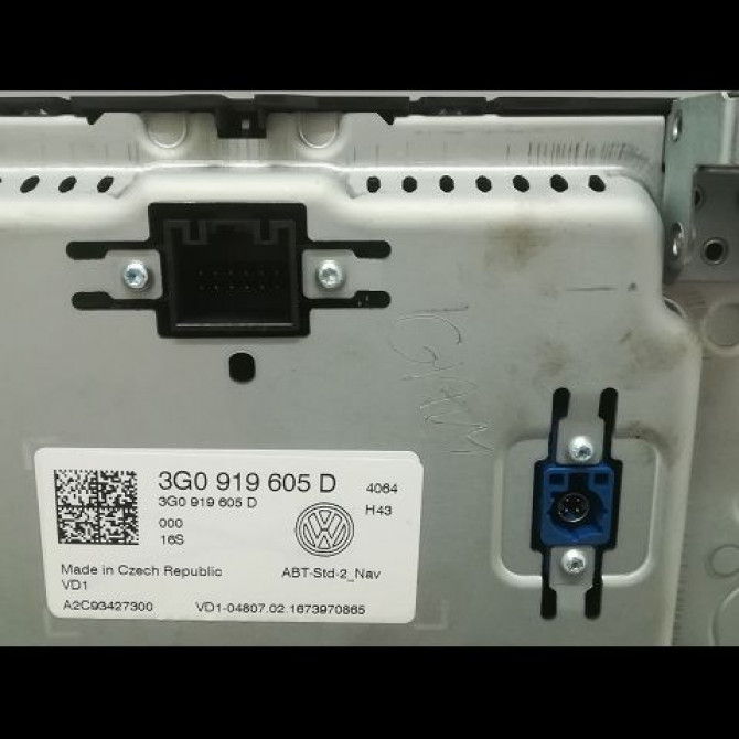 Afficheur digital occasion VOLKSWAGEN TOURAN III Phase 1 06-2015->... 3