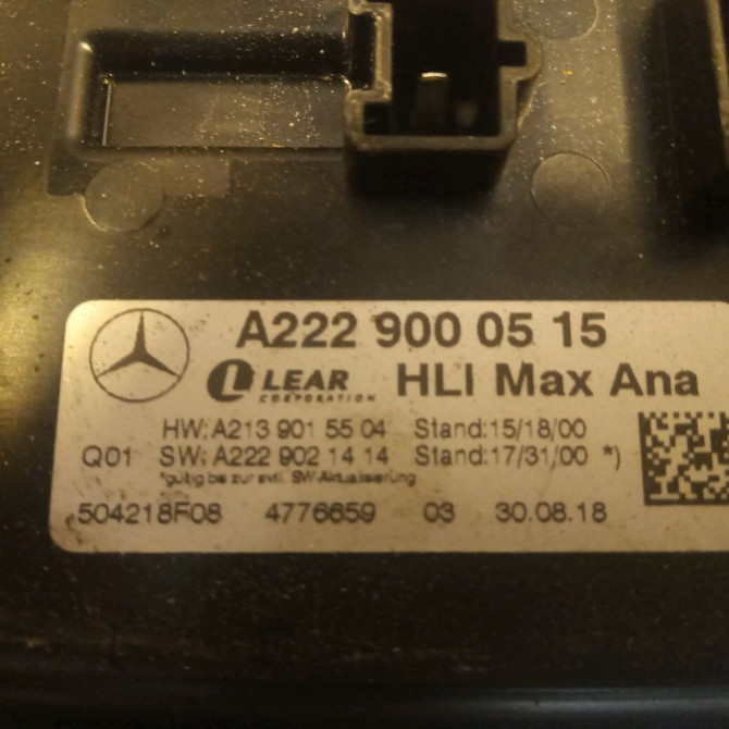 Boitier xenon phare d occasion MERCEDES CLASSE C IV 3