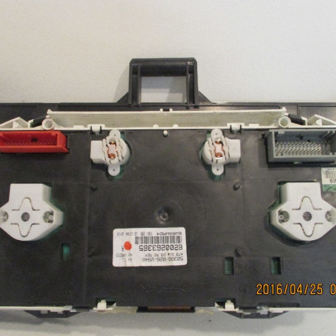 Compteur occasion RENAULT VELSATIS Phase 1 01-2002->04-2005 2.2 DCI 150ch 7701062344 4