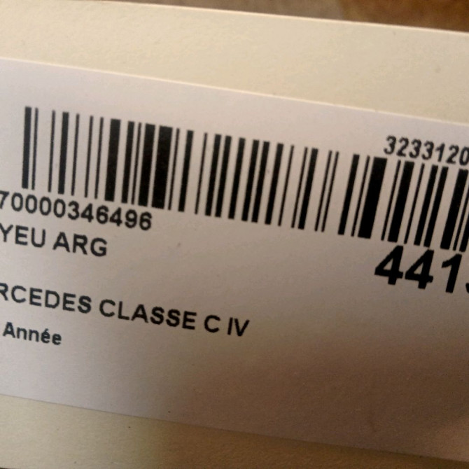 Moyeu arg occasion MERCEDES CLASSE C IV 2053570400 3