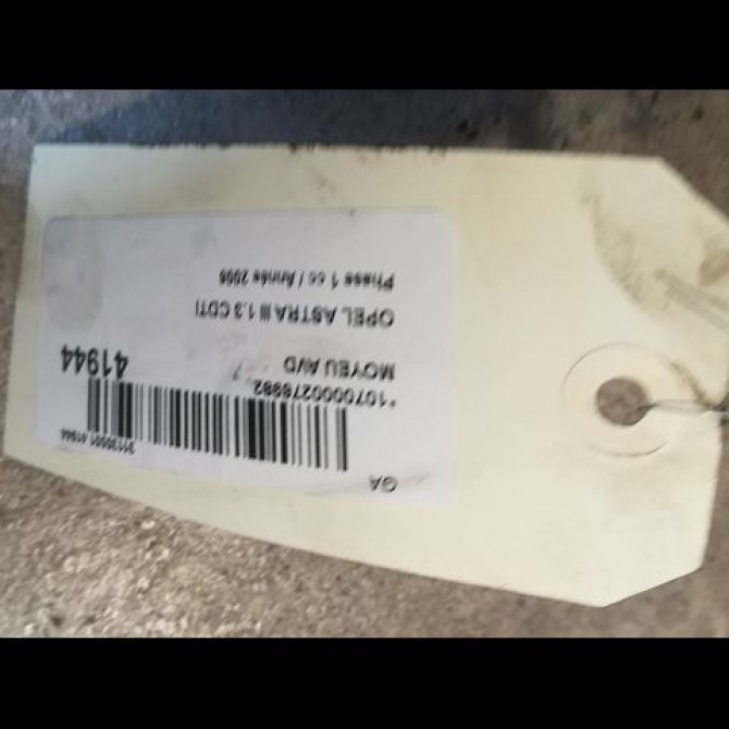 Moyeu avd occasion OPEL ASTRA III ASTRA III Phase 1 2004-04-01->2006-12-31 1.3 CDTI 93178652 3