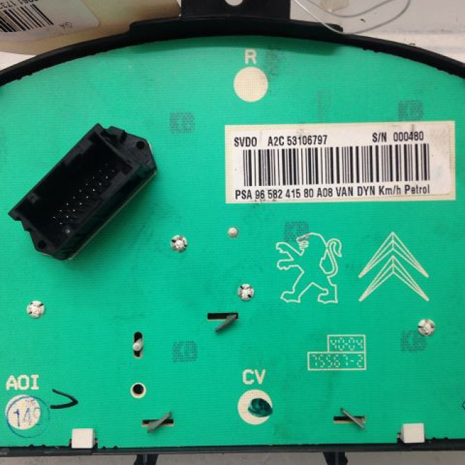 Compteur occasion PEUGEOT 1007 Phase 1 04-2005->12-2010 1.6i 610652 2
