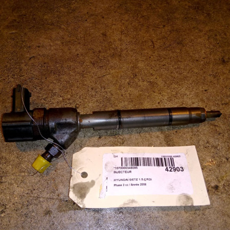 Injecteur occasion HYUNDAI GETZ Phase 2 11-2005->10-2010 1.5 CRDI 88ch