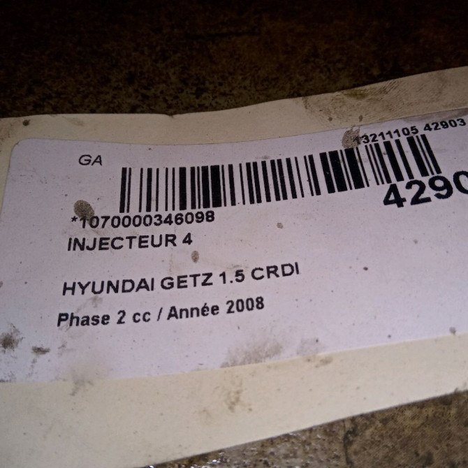 occasion HYUNDAI GETZ Phase 2 11-2005->10-2010 1.5 CRDI 88ch 2
