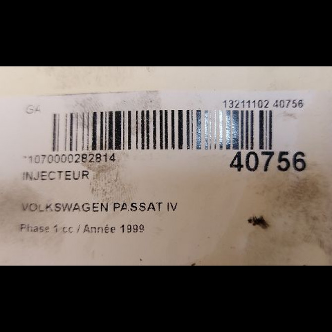 Injecteur occasion VOLKSWAGEN PASSAT IV Phase 1 10-1996->10-2000 1.9 TDI 115ch 45130073T 3