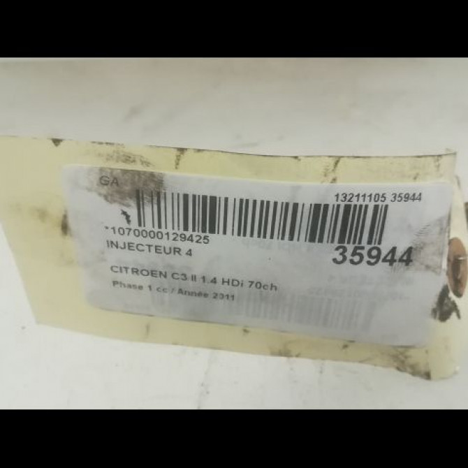 occasion CITROEN C3 II Phase 1 11-2009->02-2013 1.4 HDi 70ch 1980EJ 3