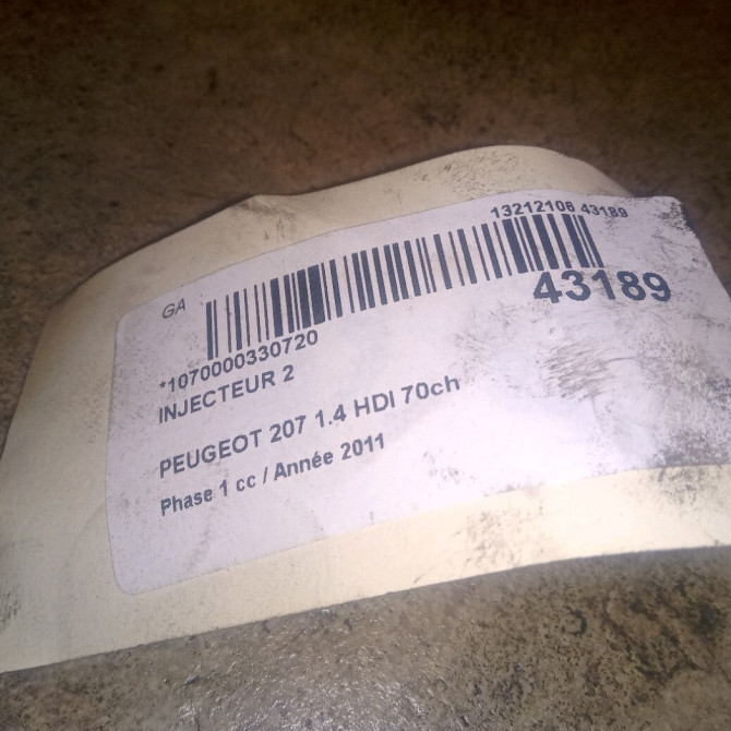 occasion PEUGEOT 207 Phase 1 04-2006->06-2013 1.4 HDI 70ch 2