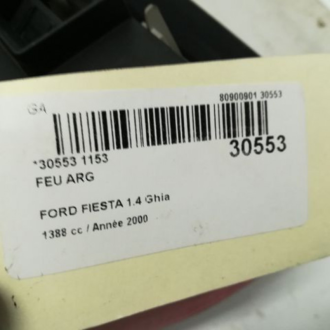 Feu arrière gauche occasion FORD FIESTA IV Phase 2 09-1999->09-2002 1.4i 4