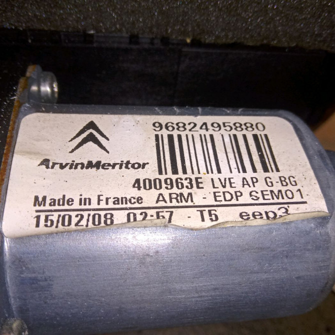 Mécanisme lève-glace avant gauche occasion CITROEN C4 PICASSO I Phase 1 01-2007->10-2013 1.6 HDi 16v 110ch 9221CV 3