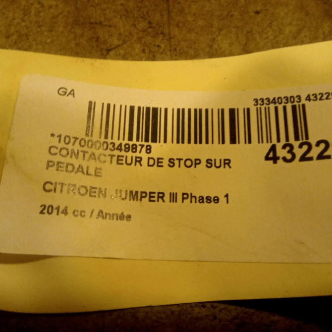 occasion CITROEN JUMPER III Phase 1 06-2006->... 3