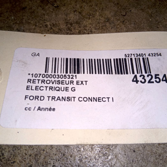 Retroviseur exterieur electrique gauche occasion FORD TRANSIT CONNECT I 5211710 3