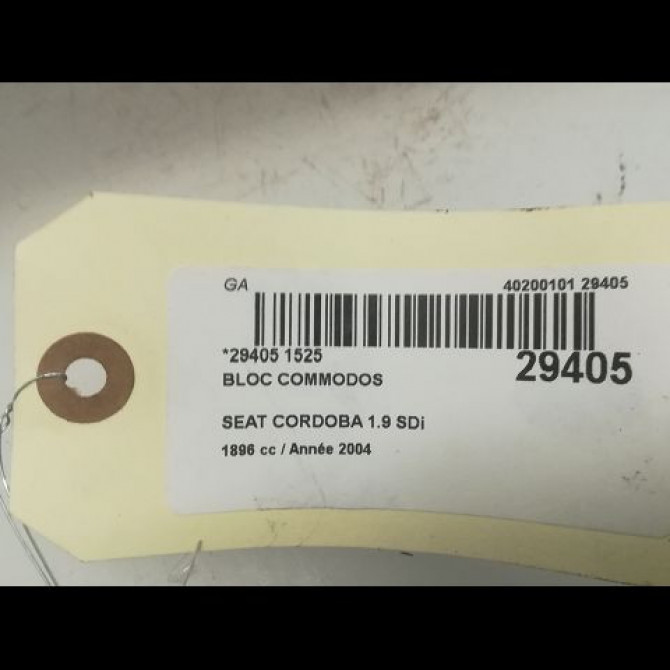 Bloc commodos occasion SEAT CORDOBA II Phase 1 10-2002->05-2009 5