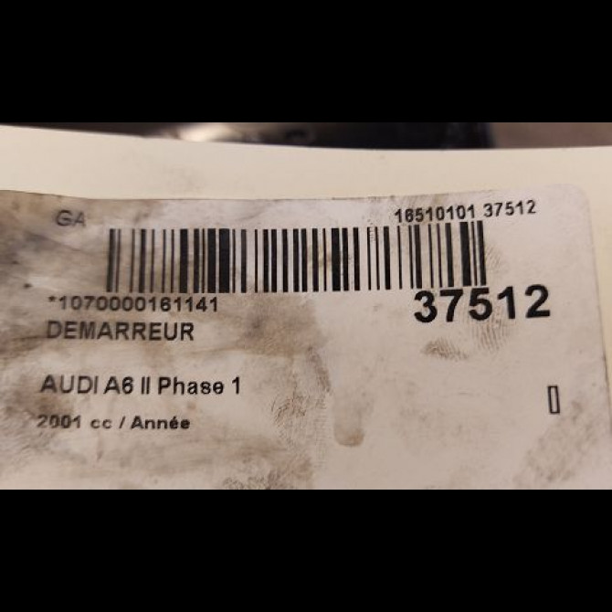 Démarreur occasion AUDI A6 II Phase 1 06-1997->07-2001 59911023H 3