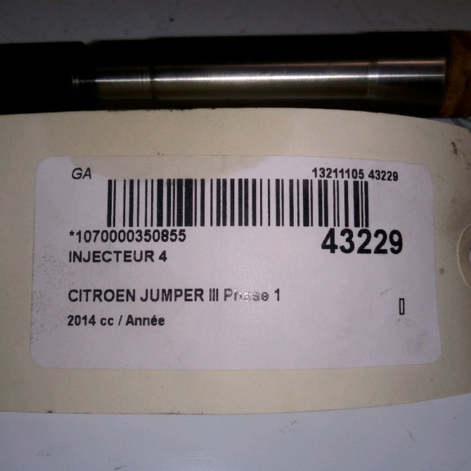 occasion CITROEN JUMPER III Phase 1 06-2006->... 9801125480 3
