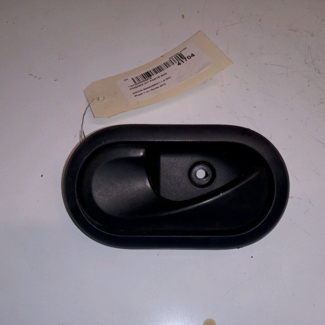 Poignee int porte avg occasion DACIA SANDERO I Phase 1 06-2008->10-2012 1.5 DCI 90ch 8200733848 1