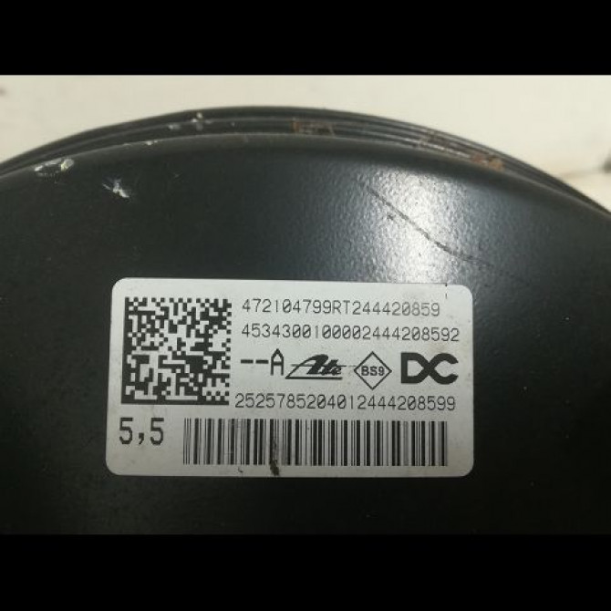 Servo-frein occasion RENAULT TWINGO III Phase 1 06-2014->... 472106684R 3