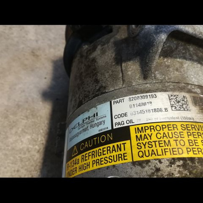 Compresseur air conditionne occasion RENAULT SCENIC II Phase 1 03-2004->09-2006 1.9 DCI 120ch 8200309193 3