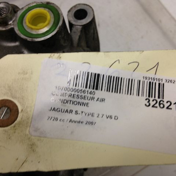 Compresseur air conditionne occasion JAGUAR S-TYPE Phase 2 01-2002->12-2007 2.7 D 207ch XR853767 4