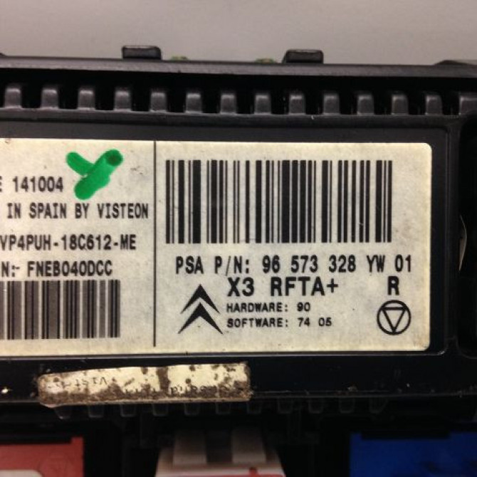 Commande de chauffage occasion CITROEN C5 I Phase 2 09-2004->06-2008 1.6 HDi 110ch 3