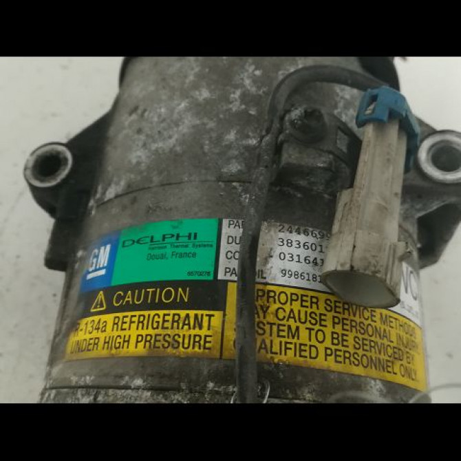Compresseur air conditionne occasion OPEL ASTRA III ASTRA III Phase 1 2004-04-01->2006-12-31 1.7 CDTI 100ch 13297443 3