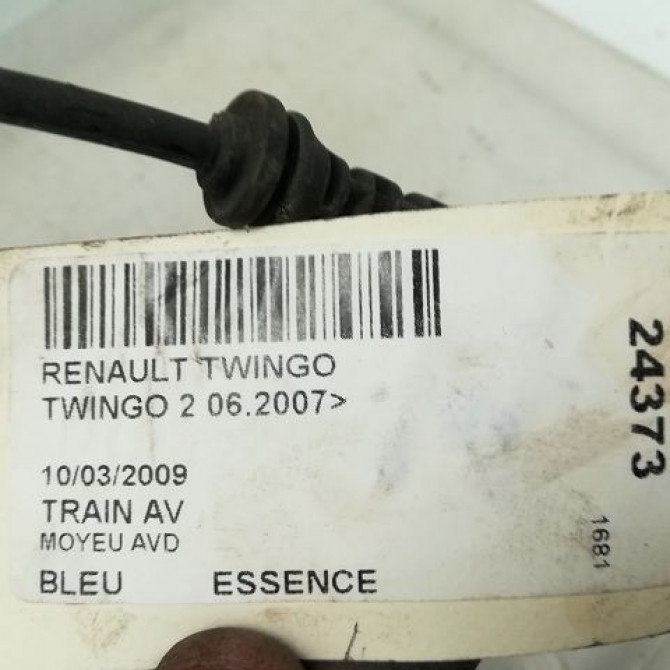 Moyeu avd occasion RENAULT TWINGO II Phase 1 06-2007->11-2011 1.2i 16v 75ch 402101554R 4