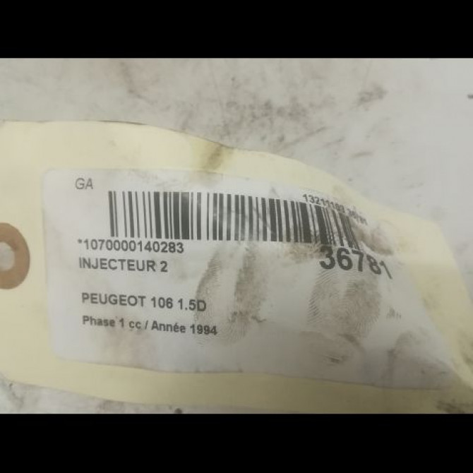 occasion PEUGEOT 106 Phase 1 09-1991->04-1996 1.5D 198026 3