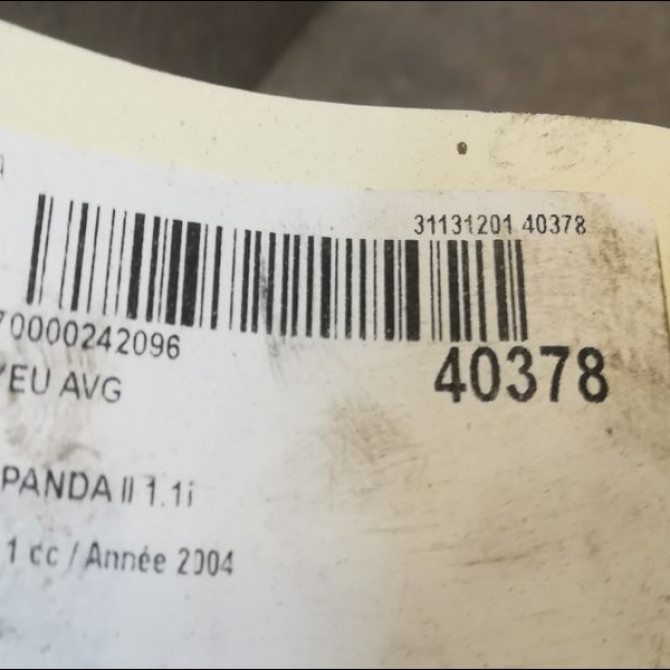 Moyeu avg occasion FIAT PANDA II Phase 1 09-2003->12-2012 1.1i 46531160 3