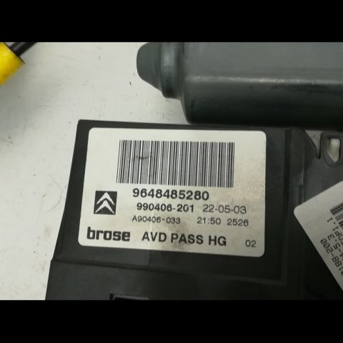 Mecanisme + moteur lève-glace avant droit occasion CITROEN C5 I Phase 1 03-2001->09-2004 2.2 HDi 9222P5 5