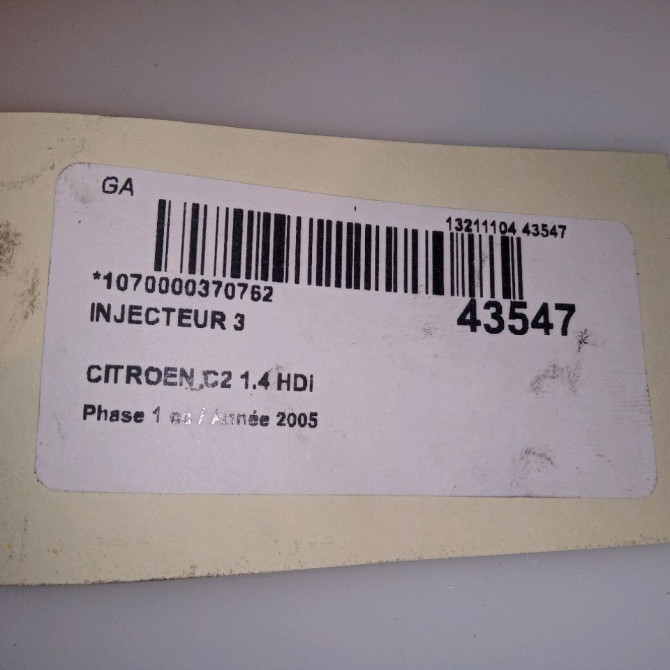 occasion CITROEN C2 Phase 1 09-2003->10-2008 1.4 HDi 4