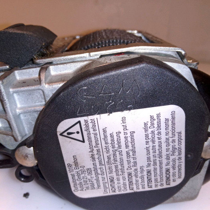 Ceinture avant gauche occasion FIAT GRANDE PUNTO III Phase 1 09-2005->12-2013 1.2i 65ch 735489526 3