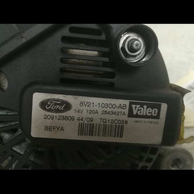 Alternateur occasion FORD FIESTA VI Phase 1 10-2008->11-2012 1.4 TDCI 68ch 1506300 3
