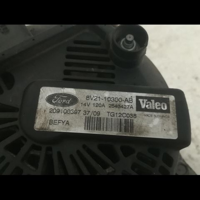 Alternateur occasion FORD FIESTA VI Phase 1 10-2008->11-2012 1.4 TDCI 68ch 1506300 3