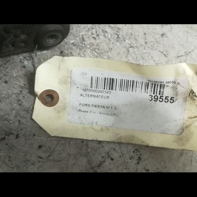 Alternateur occasion FORD FIESTA IV Phase 2 09-1999->09-2002 1.3i 6