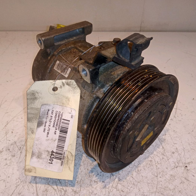 Compresseur air conditionne occasion FIAT STILO Phase 1 10-2001->09-2007 1.9 JTD 80ch 51752531 1
