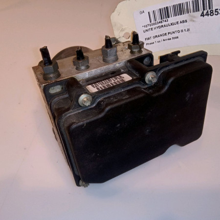 Unité hydraulique ABS occasion FIAT GRANDE PUNTO III Phase 1 09-2005->12-2013 1.2i 65ch 71736524