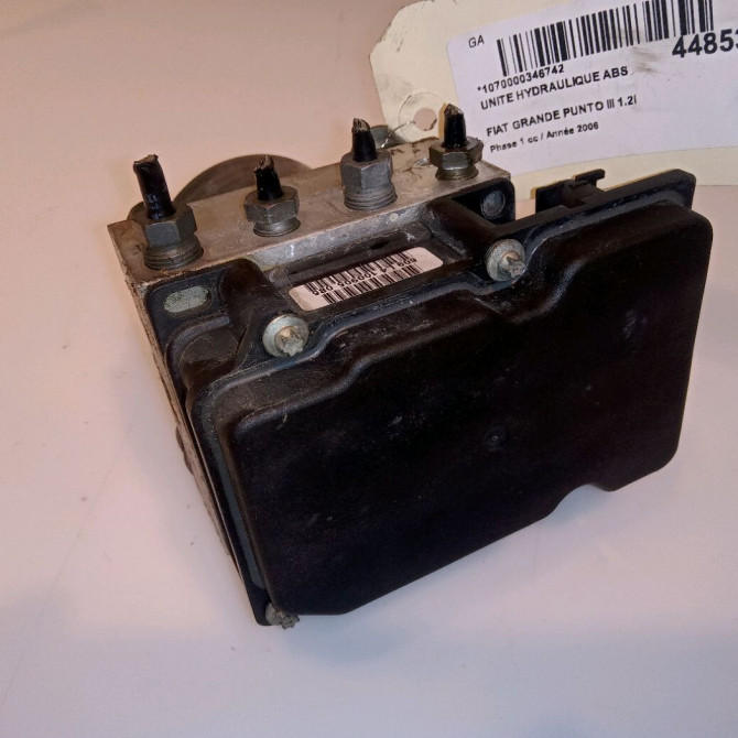 Unité hydraulique ABS occasion FIAT GRANDE PUNTO III Phase 1 09-2005->12-2013 1.2i 65ch 71736524 1